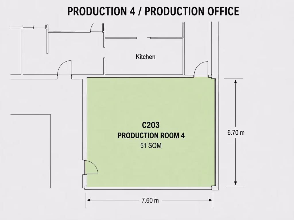 Production Office 4 Plan | AIE Studios